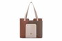 Lucky Bees Bolso Tote en Tan y Mink